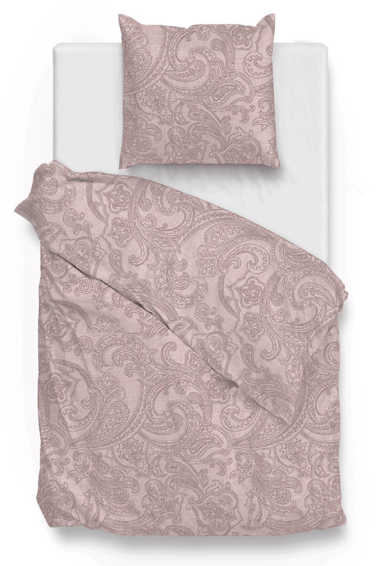 ZO HOME Bettwäsche "Paisley-di-Lino" 2 Stk. tlg. Bettwäsche aus 100% Baumwolle, hochwertiges Renforcé von Zo Home