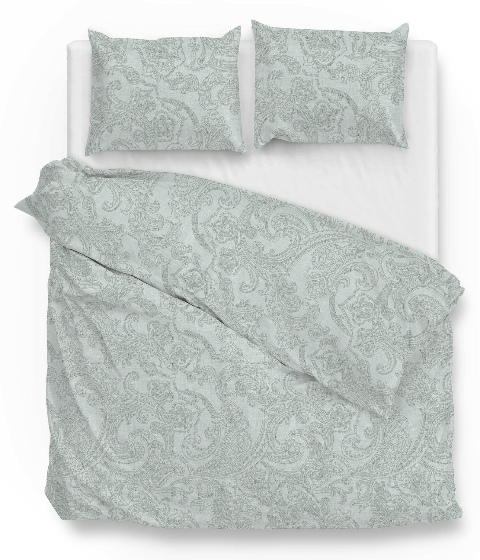 ZO HOME Bettwäsche "Paisley-di-Lino" 3 Stk. tlg. Bettwäsche aus 100% Baumwolle, hochwertiges Renforcé von Zo Home