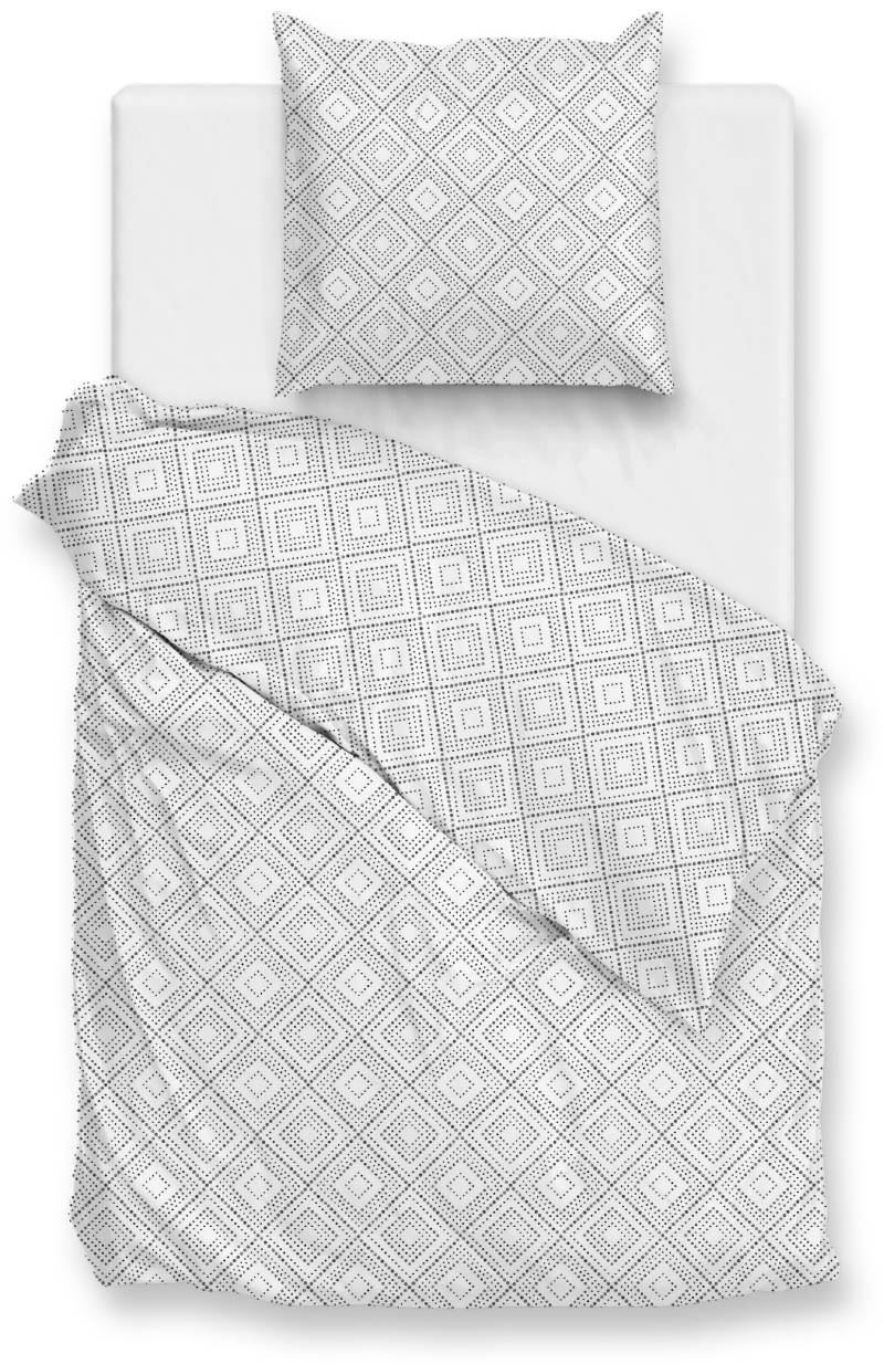 ZO HOME Bettwäsche "Piastrella" 2 tlg. Bettwäsche aus 100% Baumwolle, hochwertiges Perkal von Zo Home