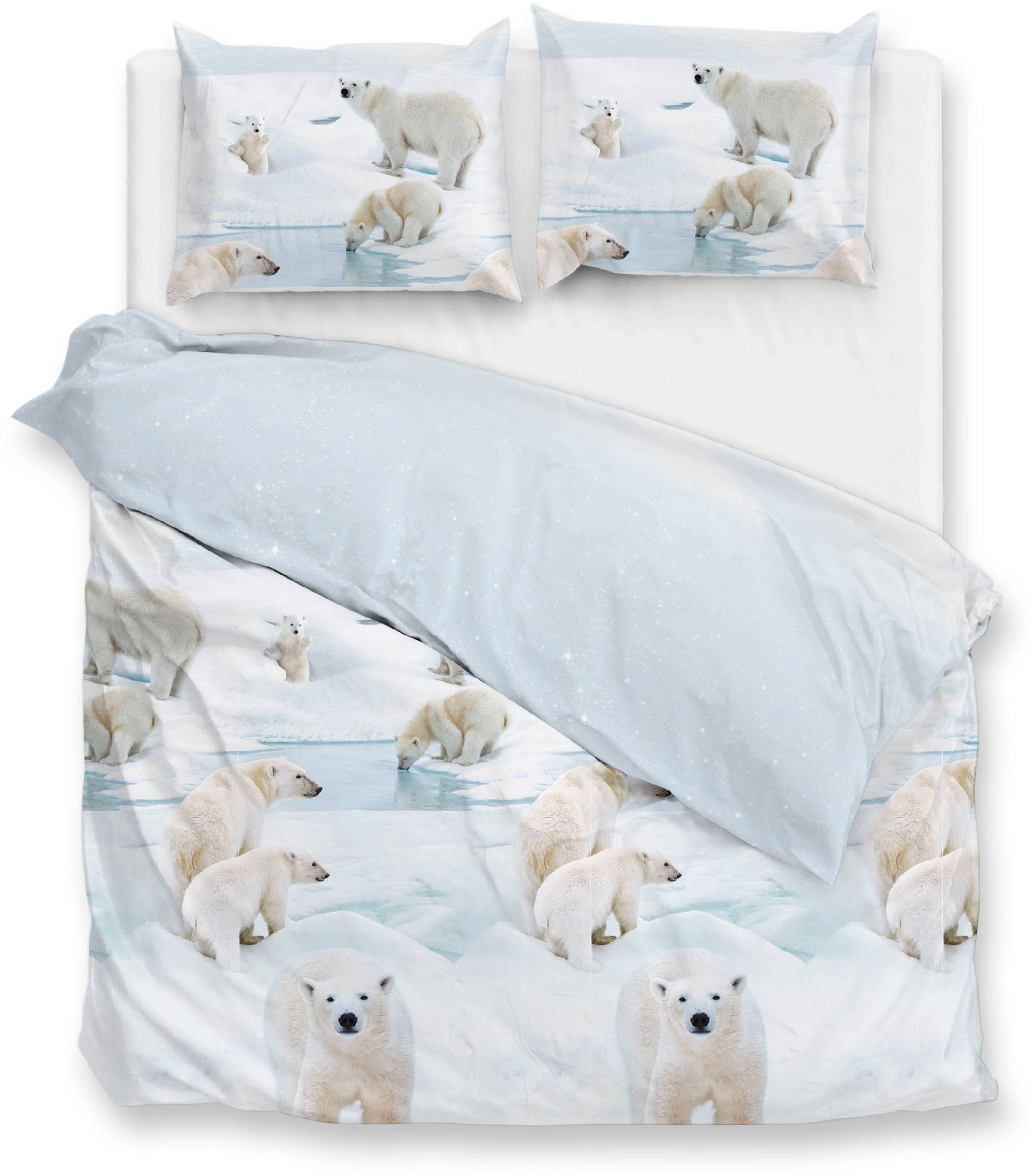 ZO HOME Bettwäsche "Polare" 1 Stk. tlg. Bettwäsche aus 100% Baumwolle, hochwertige Flanell von Zo Home