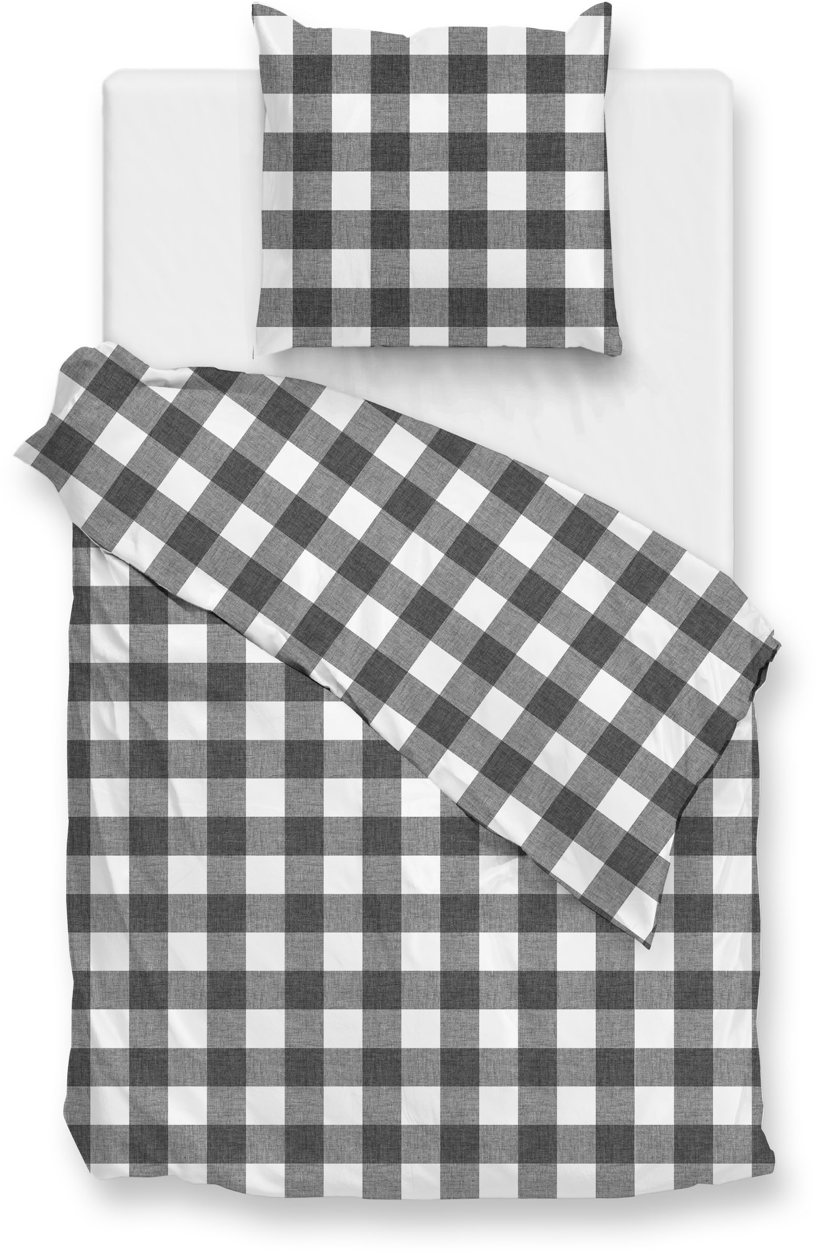 ZO HOME Bettwäsche "Quattro-di-Lino" 1 Stk. tlg. Bettwäsche aus 100% Baumwolle, hochwertige Renforcé von Zo Home