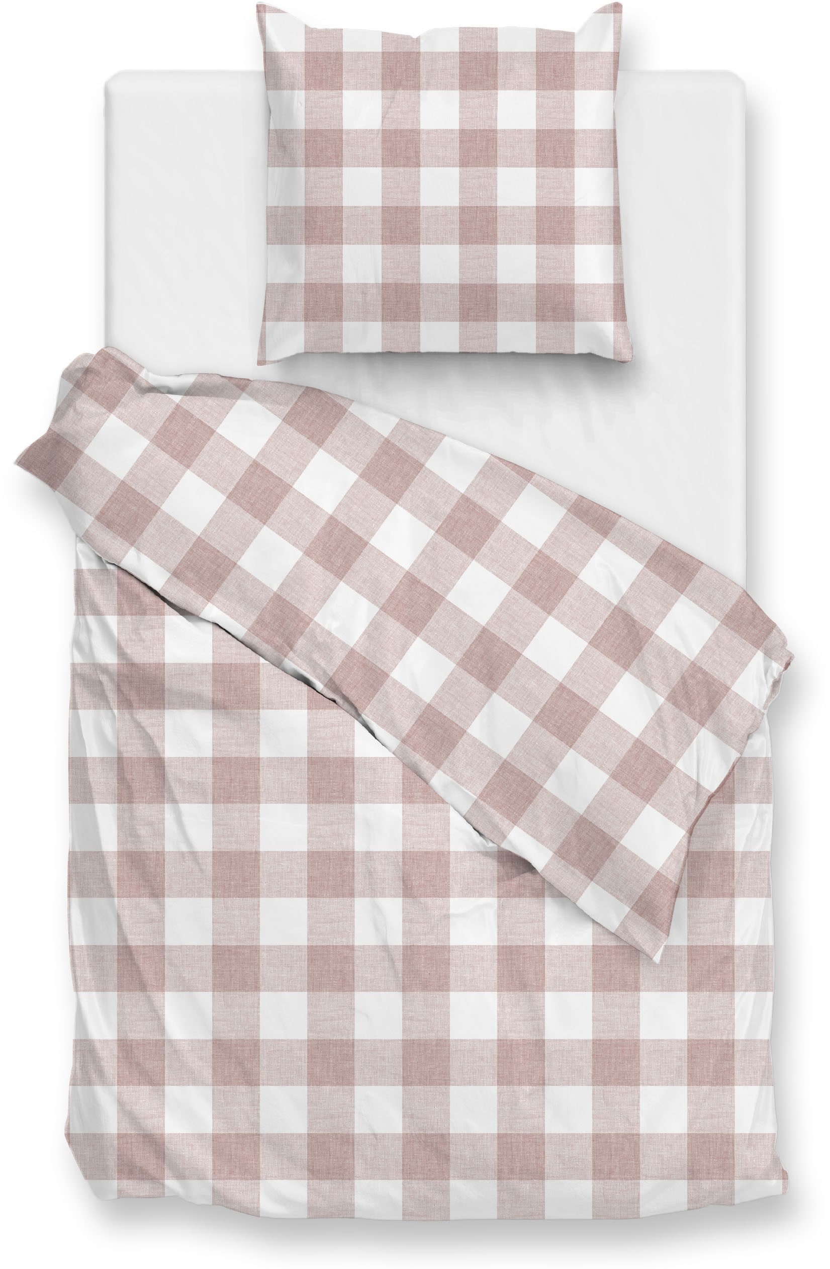 ZO HOME Bettwäsche "Quattro-di-Lino" 1 Stk. tlg. Bettwäsche aus 100% Baumwolle, hochwertige Renforcé von Zo Home