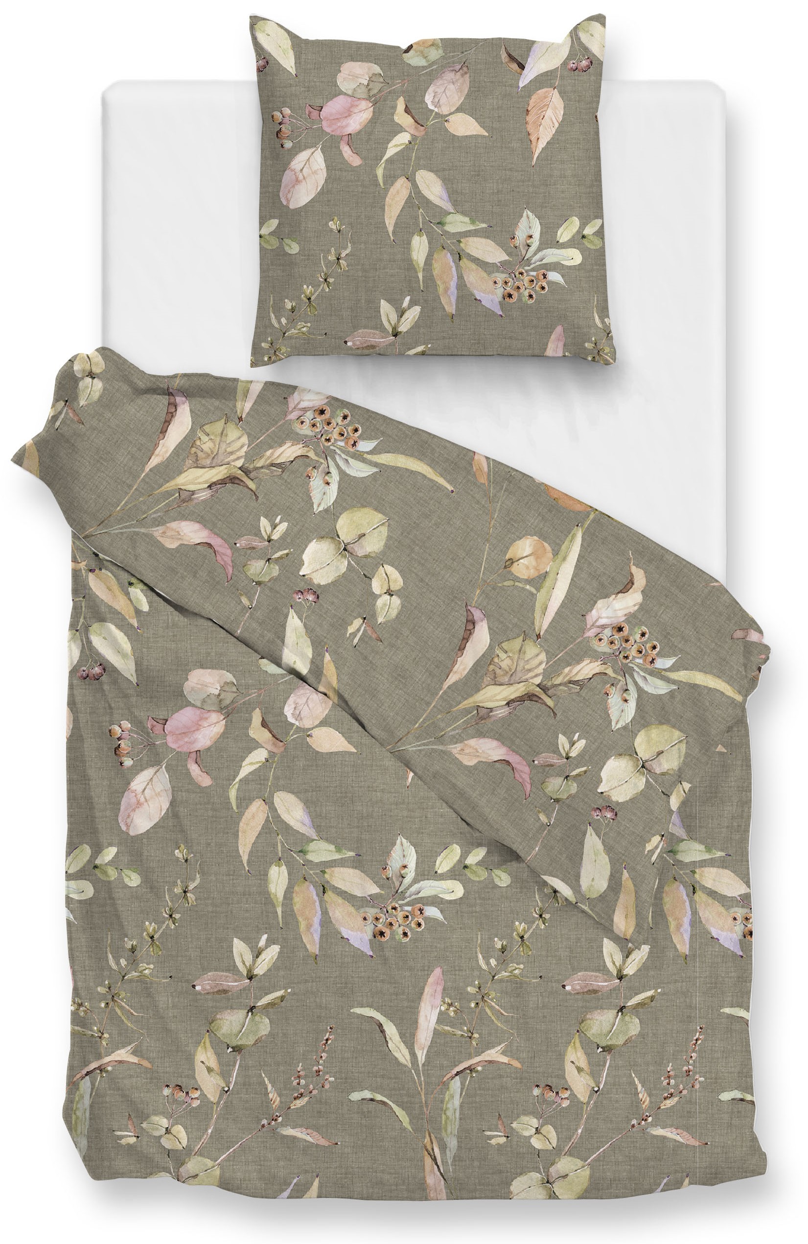 ZO HOME Bettwäsche "Sambuco" 1 tlg. Bettwäsche aus 100% Baumwolle, hochwertige Renforcé von Zo Home