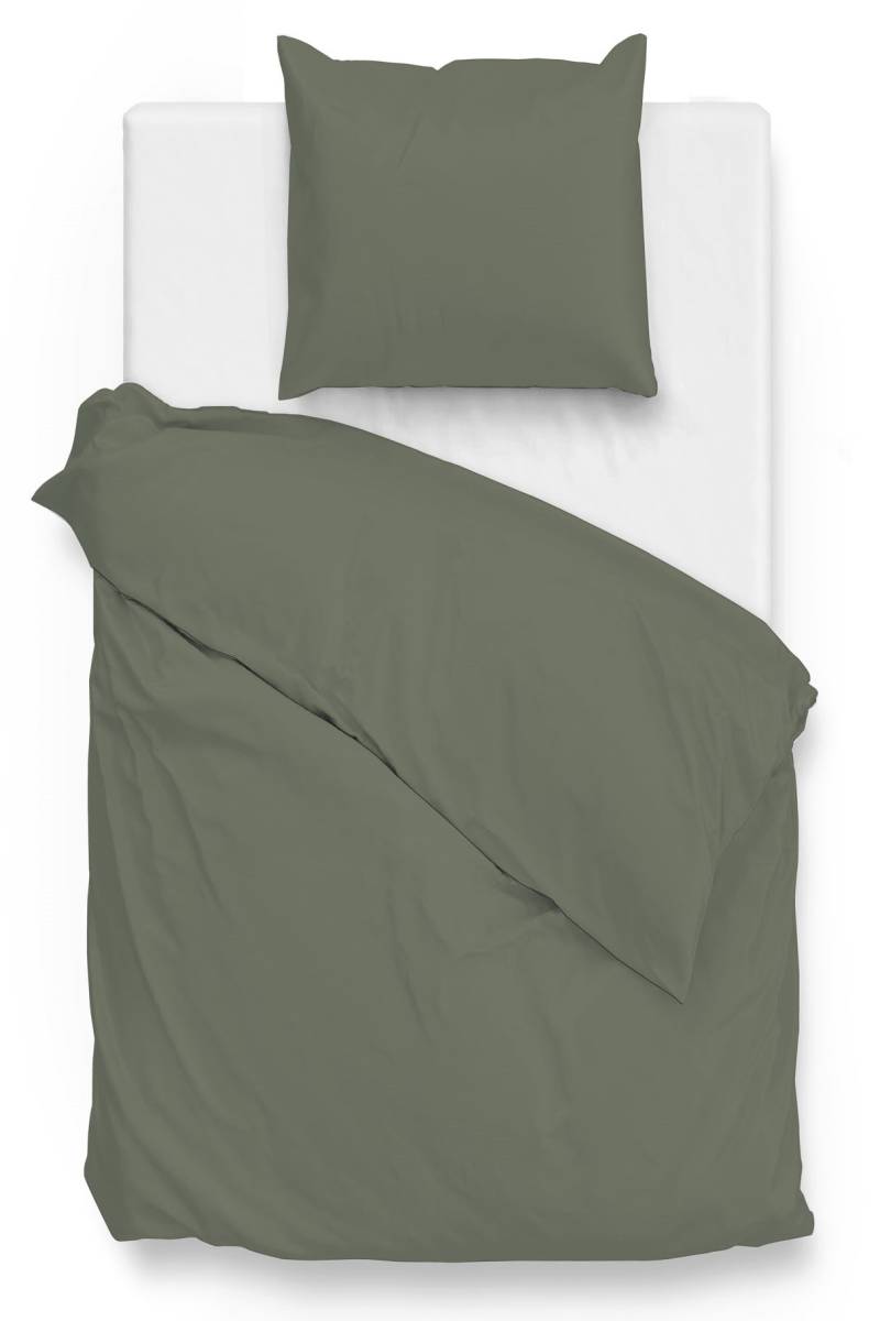 ZO HOME Bettwäsche "Satinado" 1 Stk. tlg. Bettwäsche aus 100% Baumwolle, hochwertige Mako-Satin von Zo Home