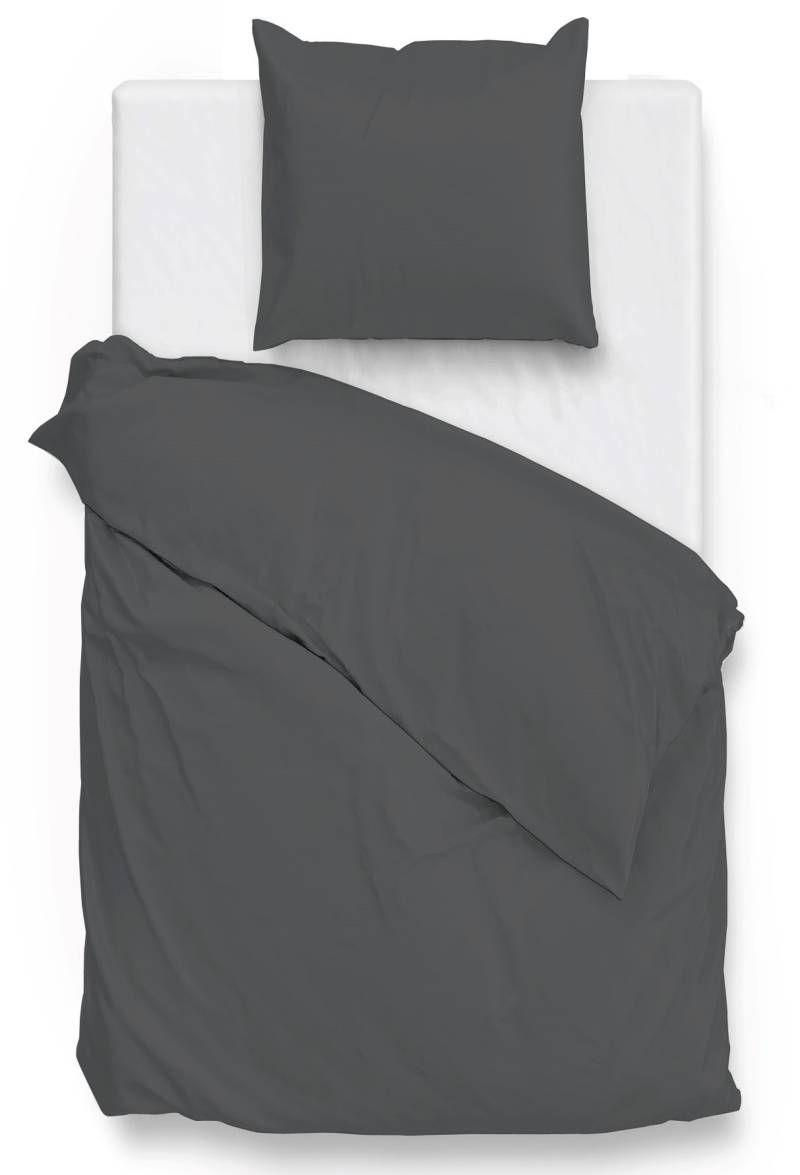 ZO HOME Bettwäsche "Satinado" 1 Stk. tlg. Bettwäsche aus 100% Baumwolle, hochwertige Mako-Satin von Zo Home