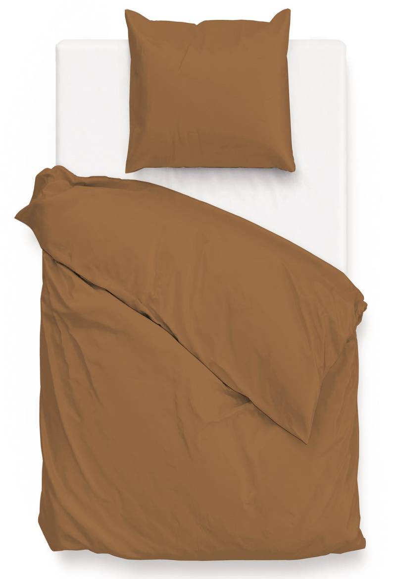 ZO HOME Bettwäsche "Satinado" 1 Stk. tlg. Bettwäsche aus 100% Baumwolle, hochwertige Mako-Satin von Zo Home