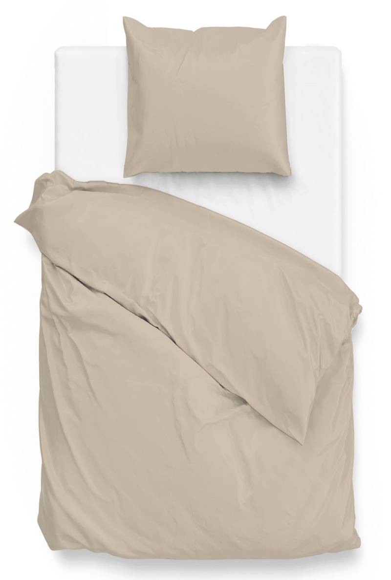 ZO HOME Bettwäsche "Satinado" 1 Stk. tlg. Bettwäsche aus 100% Baumwolle, hochwertige Mako-Satin von Zo Home