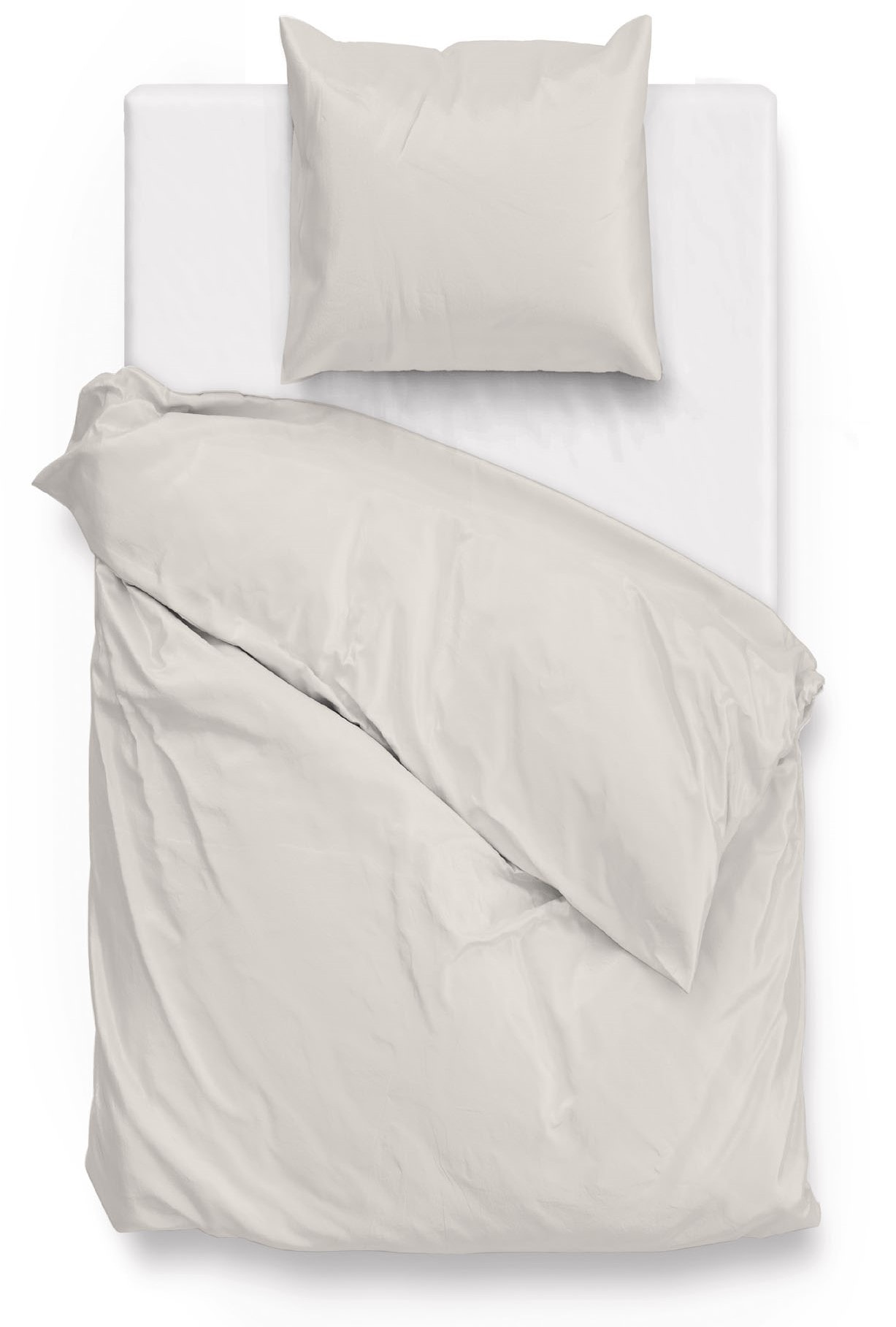 ZO HOME Bettwäsche "Satinado" 1 Stk. tlg. Bettwäsche aus 100% Baumwolle, hochwertige Mako-Satin von Zo Home