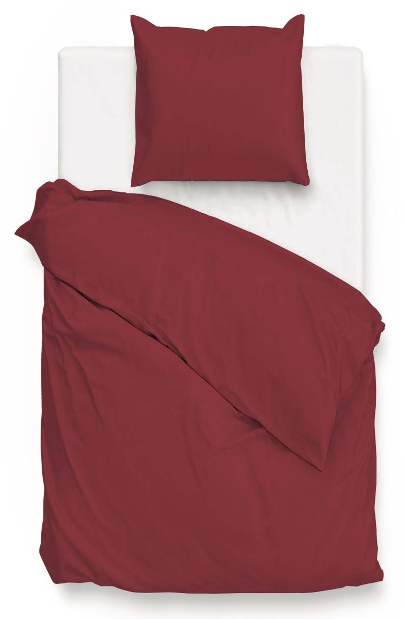 ZO HOME Bettwäsche "Satinado" 1 Stk. tlg. Bettwäsche aus 100% Baumwolle, hochwertige Mako-Satin von Zo Home