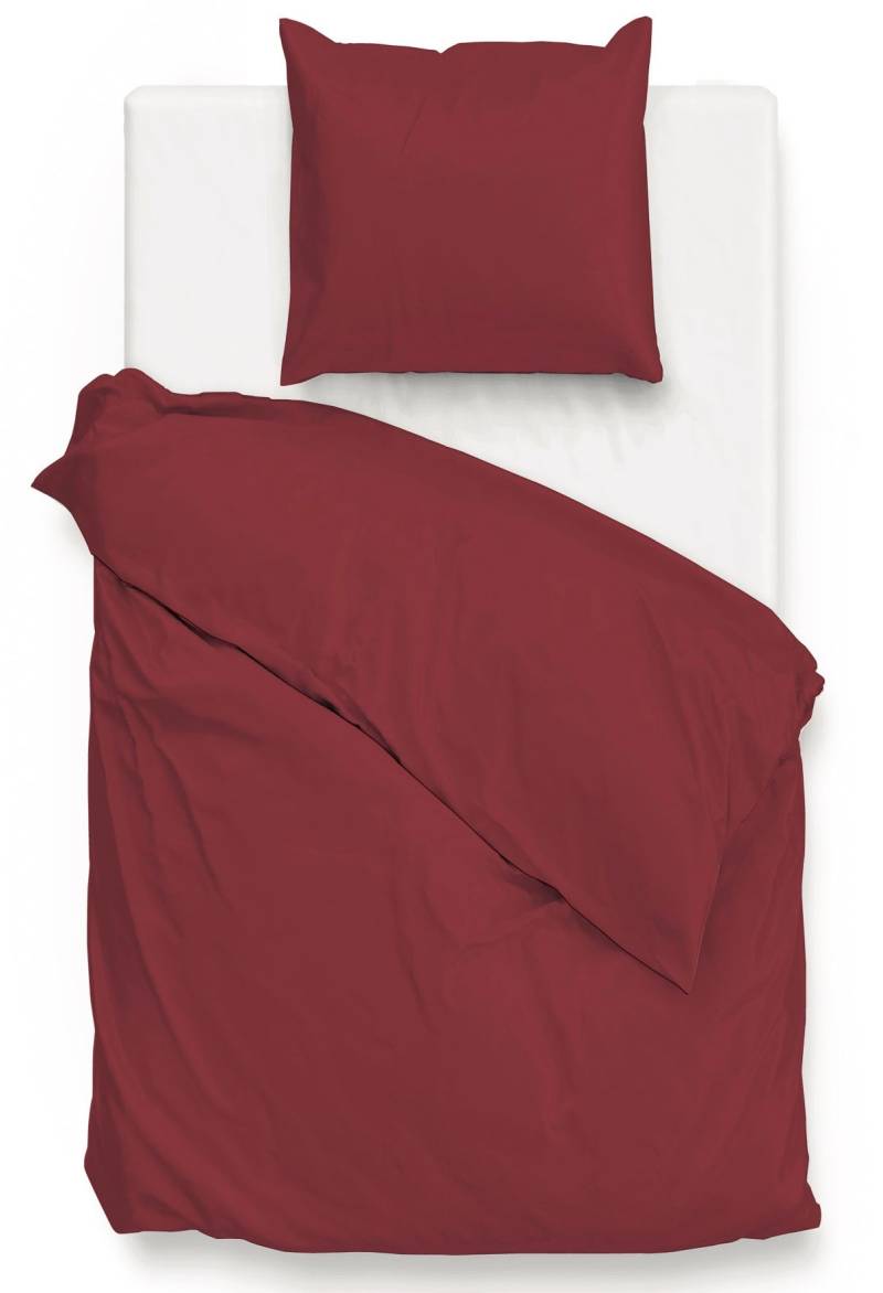 ZO HOME Bettwäsche "Satinado" 1 Stk. tlg. Bettwäsche aus 100% Baumwolle, hochwertige Mako-Satin von Zo Home