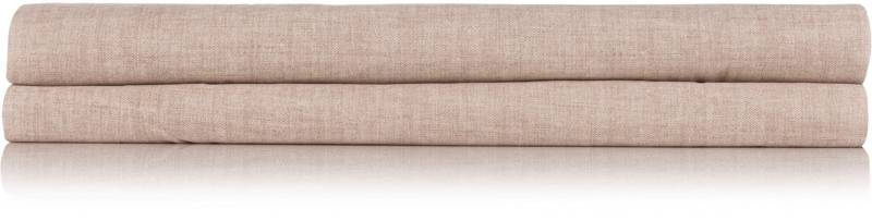 ZO HOME Spannbettlaken "Lino" Laken aus 100% Baumwolle, Linen-look Print, Betttuch ab 90x200 von Zo Home