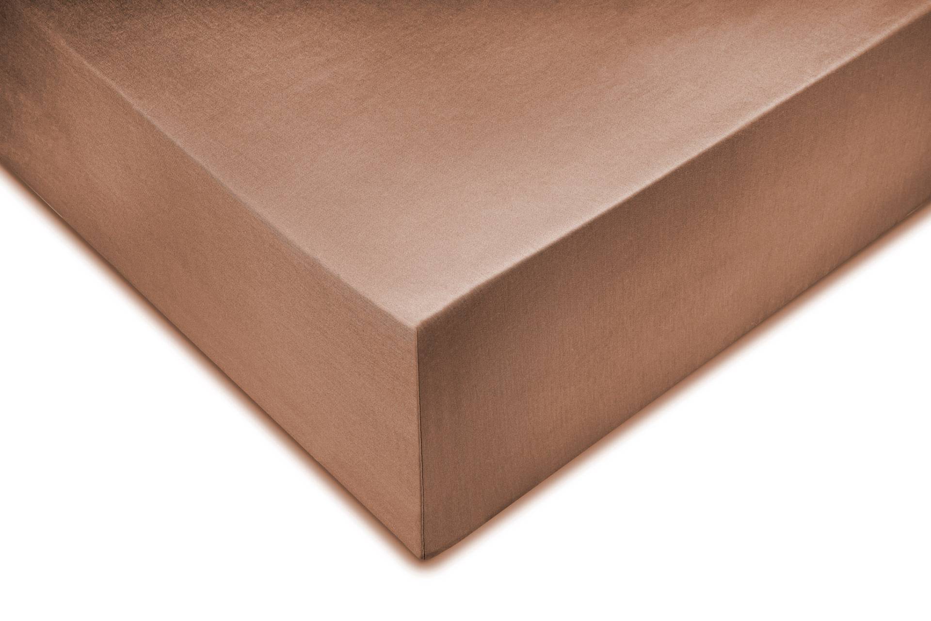 ZO HOME Spannbettlaken "Satinado" Laken aus 100% Baumwolle, hochwertiges Mako-Satin, Betttuch ab 90x200 von Zo Home