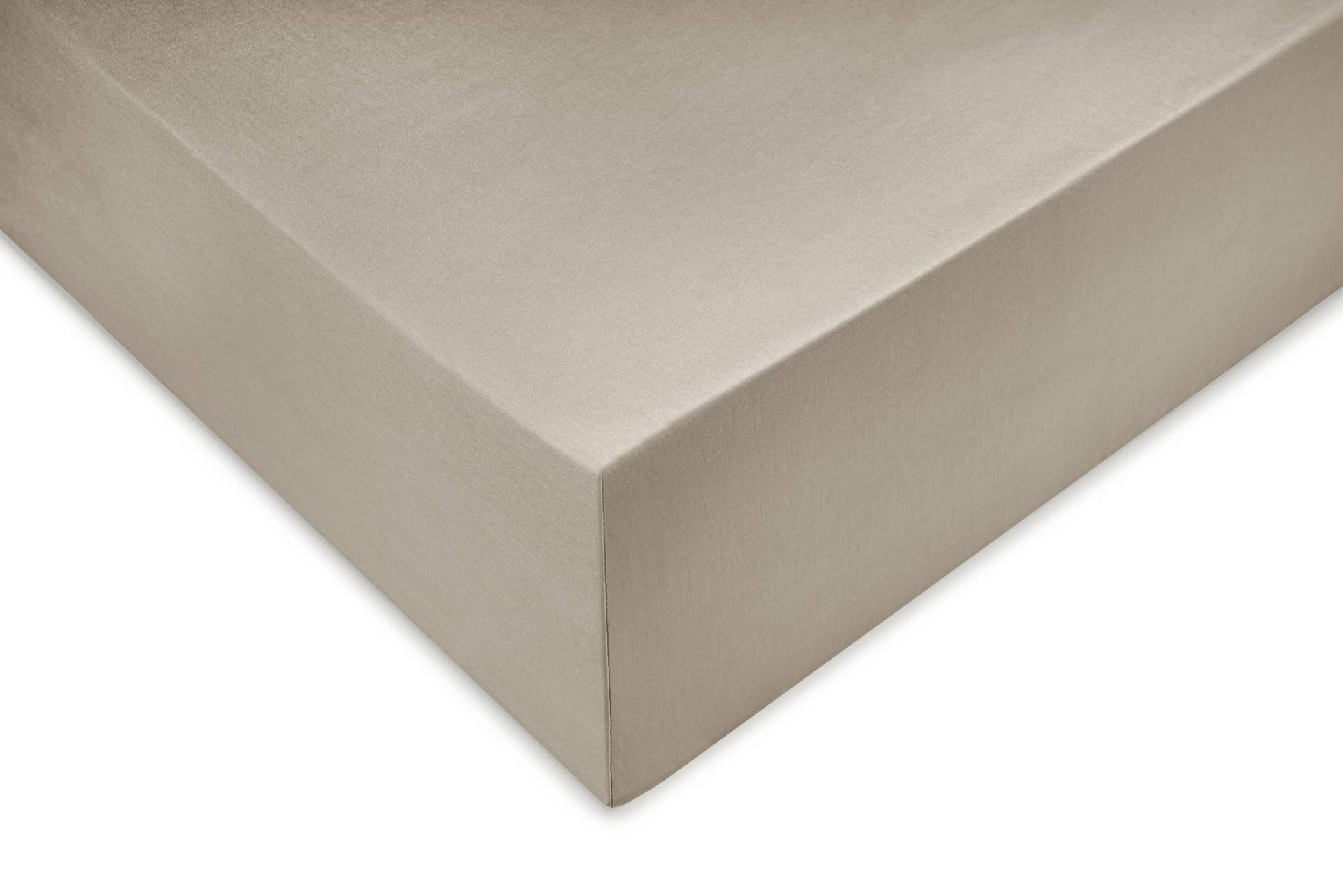 ZO HOME Spannbettlaken "Satinado" Laken aus 100% Baumwolle, hochwertiges Mako-Satin, Betttuch ab 90x200 von Zo Home