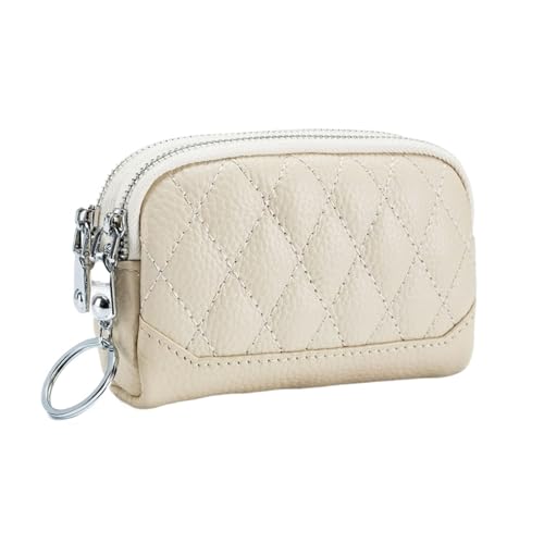 ZoCkz Damen-Geldbörsen, echtes Leder, Geldbörsen, Geldbeutel aus Rindsleder, Taschen, Kartenetuis, Handtaschen (Color : White) von ZoCkz