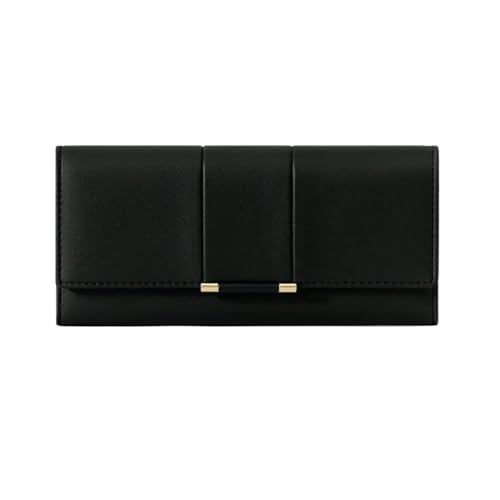 ZoCkz Damenbrieftaschen, Visitenkartenetuis, Lederhandtaschen, Geldklammern, Abendtaschen, Geldbörsen (Color : Black) von ZoCkz