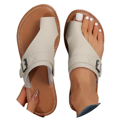 ZoIyte Big Toe Hallux Valgus Schuhe Damen Sommer Orthopädische Sandalen Bequem Modern Hausschuhe Leder Strandsandalen Sandaletten Pantolette Loop Toe Shoes ZoIyte Big Toe Hallux Valgus Schuhe Damen Sommer Orthopädische Sandalen Bequem Modern Hausschuhe Leder Strandsandalen Sandaletten Pantolette Loop Toe Shoes von ZoIyte