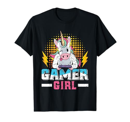 Gamerin Zocken Frauen Gamer Girl Videospiel Mädchen T-Shirt Gamerin Zocken Frauen Gamer Girl Videospiel Mädchen T-Shirt von Zocken Frauen Geschenk Gamer Mädchen Videospiel