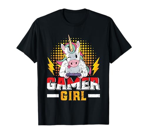Gamerin Zocken Frauen Gamer Girl Videospiel Mädchen T-Shirt Gamerin Zocken Frauen Gamer Girl Videospiel Mädchen T-Shirt von Zocken Frauen Geschenk Gamer Mädchen Videospiel