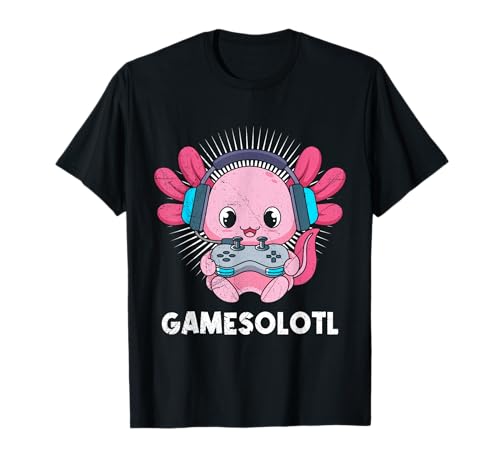 Videospieler GAMESOLOTL Gaming Kinder Lustiges Jungs T-Shirt Videospieler GAMESOLOTL Gaming Kinder Lustiges Jungs T-Shirt von Zocker Geschenk Gamer Junge T-Shirt Gaming Kinder