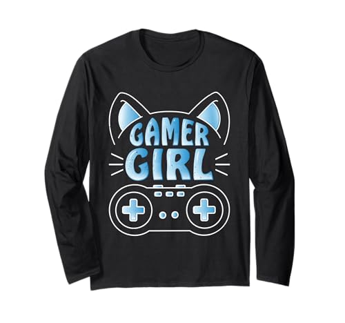 Kinder Zocken GAMER GIRL Lustiges Gaming Mädchen Langarmshirt Kinder Zocken GAMER GIRL Lustiges Gaming Mädchen Langarmshirt von Zocker Geschenk Gamer Mädchen Shirt Gaming Kinder