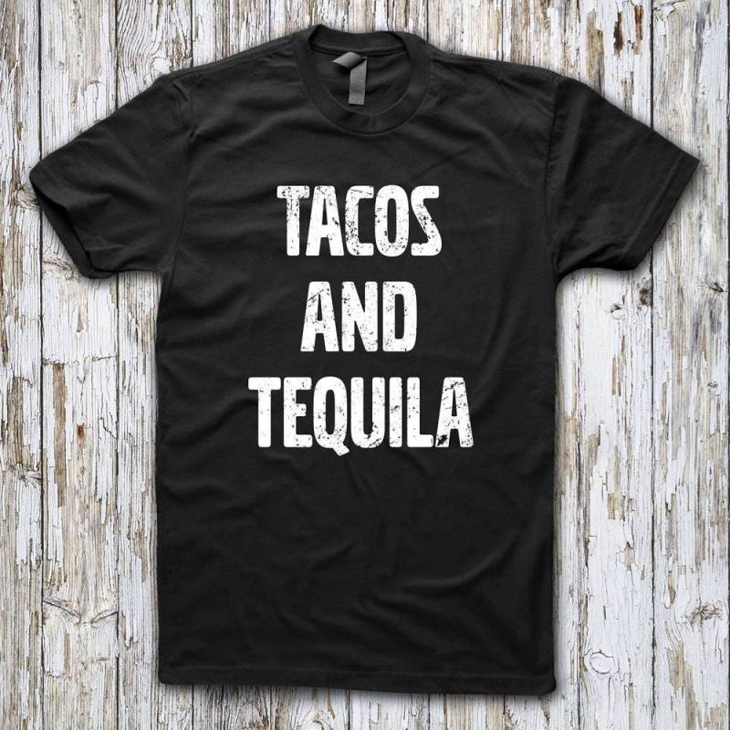 Tacos Und Tequila T-Shirt Ultraweiches, Ringgesponnenes Baumwoll-Unisex-T-Shirt. Kaufen Sie 2 Artikel Erhalten 1 Gratis Tshirt von ZodiaTees