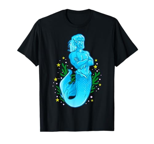 Wassermann Geschenk für Männer / Meerjungfrau Sicherheitsschwimmer T-Shirt Wassermann Geschenk für Männer / Meerjungfrau Sicherheitsschwimmer T-Shirt von Zodiac Clo