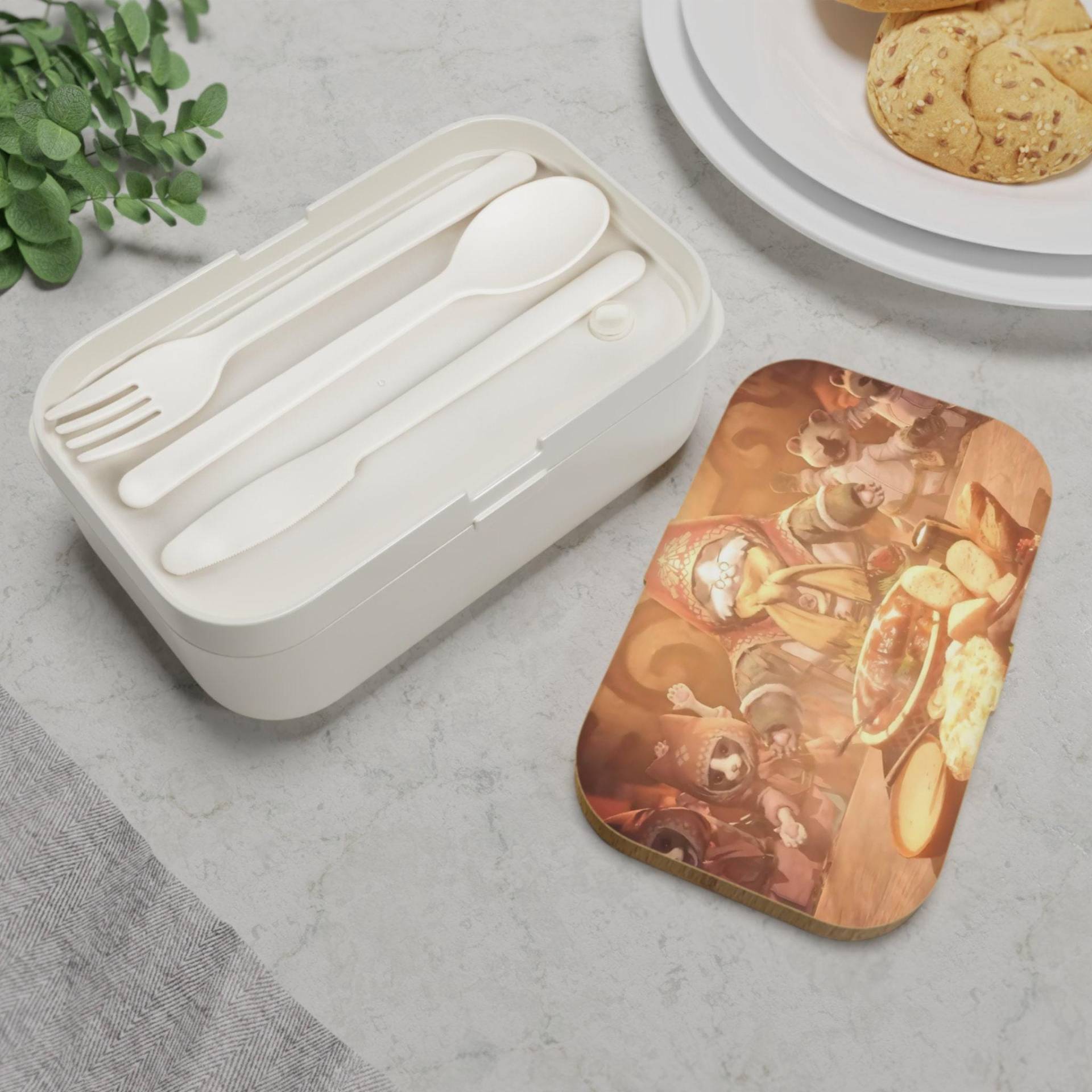 Grammeowster Chef Bento Box - Monster Hunter Inspired Ideal Gift For Fans von ZoeBellAndCottonCats