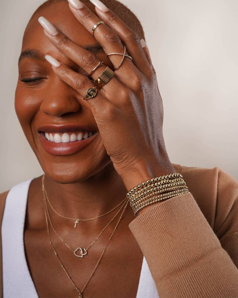 5 Mm Perlenarmband von ZoeLevJewelry