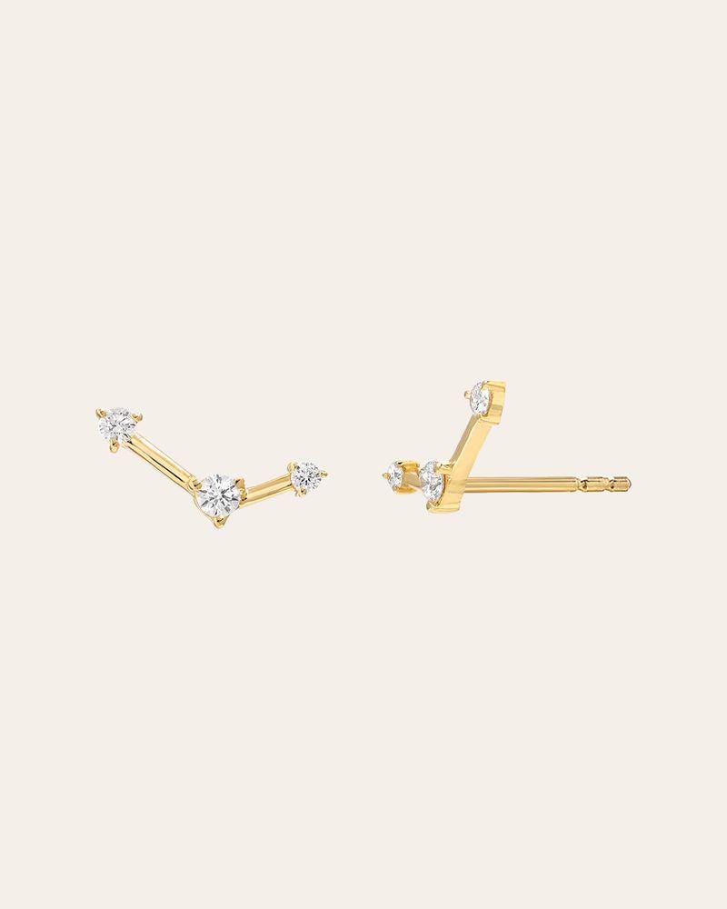 Diamant Constellation Ohrstecker von ZoeLevJewelry