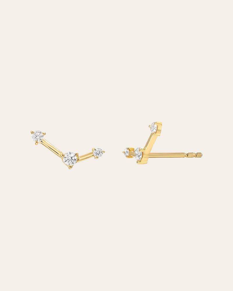Diamant Constellation Ohrstecker von ZoeLevJewelry