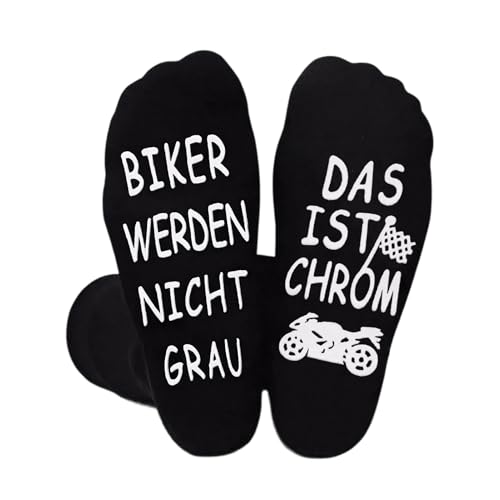 Motorrad Geschenke Socken, Motorrad Geschenke für Männer Lustige Geschenk für Motorradfahrer Geburtstagsgeschenk für Papa Opa Ehemann Freund Motorrad Geschenke Socken, Motorrad Geschenke für Männer Lustige Geschenk für Motorradfahrer Geburtstagsgeschenk für Papa Opa Ehemann Freund von ZoeWei