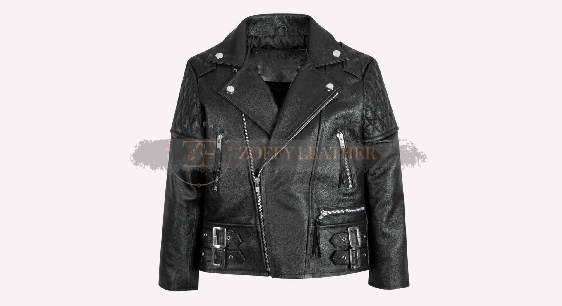 Echtes Leder Schwarze Jacke, Handgemachte Biker Herren Rider Weiche Lederjacke von ZoefyLeather