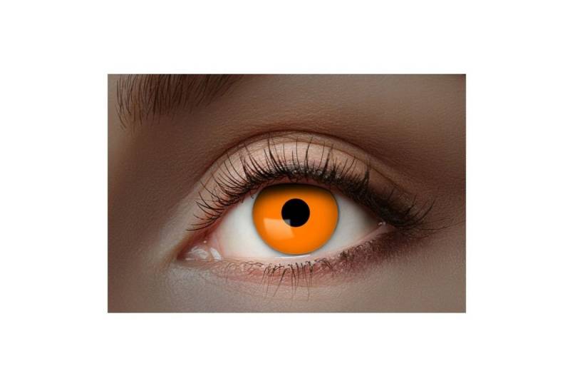 Zoelibat Motivlinsen One Week UV Kontaktlinsen, Orange (W97) von Zoelibat