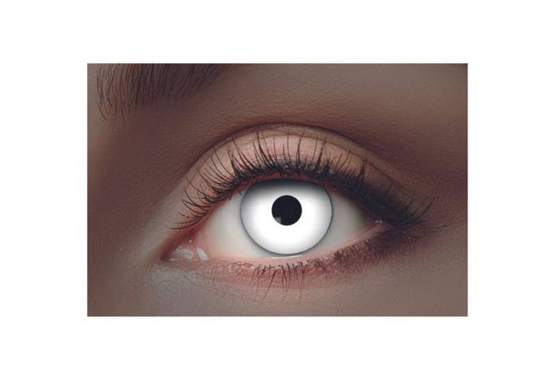 Zoelibat Motivlinsen One Week UV Kontaktlinsen, Weiß (W98) von Zoelibat