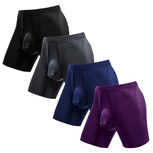 Zoelizece Doppeltasche Herren Unterwäsche Elefant Trunk Boxer Briefs mit Beutel für Bälle Männliche Ausbuchtung Verbesserung Unterwäsche Heben, Bgbp-4, XX-Large Zoelizece Doppeltasche Herren Unterwäsche Elefant Trunk Boxer Briefs mit Beutel für Bälle Männliche Ausbuchtung Verbesserung Unterwäsche Heben, Bgbp-4, XX-Large von Zoelizece