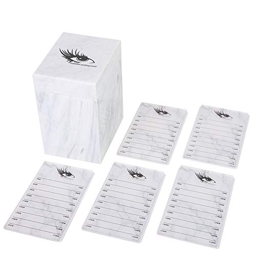 5 Schichten Acryl -Wimpern -Speicherbox, Make -up -Wimpernverlängerung Schließer gepackter Organizer, transplantieren falsche Wimpernpalette, mit 5 Palletten für Wimpernpraxis, von Zoeyilan