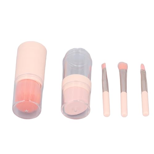 5-in-1-Make-up-Pinsel-Set, multifunktionales Lidschatten-Pinsel-Set mit Staubschutz, tragbar für hochwertige synthetische Lidschatten, Augenbrauen, Rouge, Puder, Concealer, von Zoeyilan