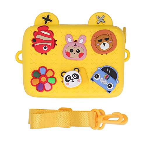 Zoeyilan Kids Camera Case, Camera Case Compatible, Storage Bag, Shoulder Bags, for Christmas or Birthday Gifts Toys for Toddler and Teenagers (Yellow) von Zoeyilan