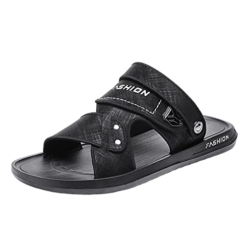 Zofedap Sandalen Herren Sommerschuhe Atmungsaktiv Schlappen Wandersandalen Römersandalen Laufsandalen Pantoletten Trekkingsandalen Hausschuhe von Zofedap