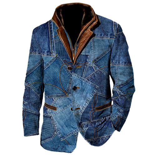 Zofedap Wildlederjacke Herren Vintage Piratenkostüm Wikinger 1950er Kleidung Mittelalter Kleidung Renaissance Kostüme Kunstlederjacke Gothic Retro Steampunk Faschingskostüme Karneval Kostüm von Zofedap