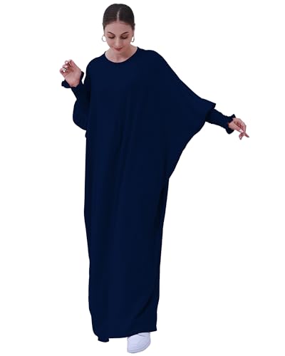 Zofocy Muslim Prayer Abaya Islamic Women Lightweight Maxi Dress Long Sleeve Ladies Dubai Kaftan von Zofocy