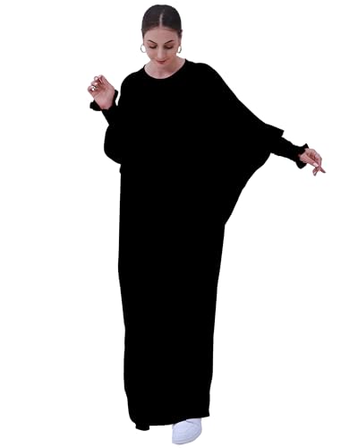 Zofocy Muslim Prayer Abaya Islamic Women Lightweight Maxi Dress Long Sleeve Ladies Dubai Kaftan von Zofocy