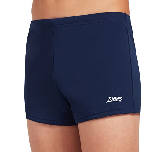 Zoggs Jungen Cottesloe Hip Racer Schwimm-Slips, Marineblau, 10 Jahre von Zoggs