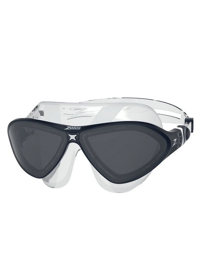 Zoggs Schwimmbrille Horizon Flex Mask CLEAR BLACK TINTED SMOKE von Zoggs