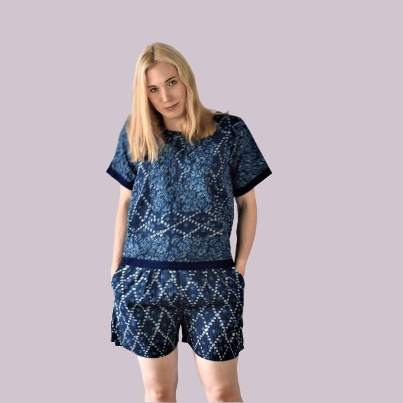 Maria Patched Top von ZohaStore