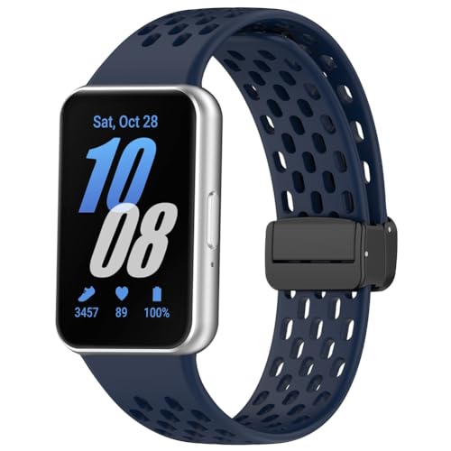 Zohmuly Band Kompatibel mit Samsung Galaxy fit 3, Weiches Silikon Replacement Watch Strap Silikonarmband Herren Damen Silikon Ersatzarmband für Galaxy fit 3 von Zohmuly