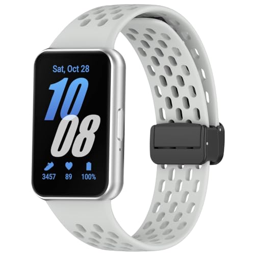 Zohmuly Band Kompatibel mit Samsung Galaxy fit 3, Weiches Silikon Replacement Watch Strap Silikonarmband Herren Damen Silikon Ersatzarmband für Galaxy fit 3 von Zohmuly