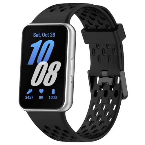 Zohmuly Band Kompatibel mit Samsung Galaxy fit 3, Weiches Silikon Replacement Watch Strap Silikonarmband Herren Damen Silikon Ersatzarmband für Samsung Galaxy fit 3 von Zohmuly