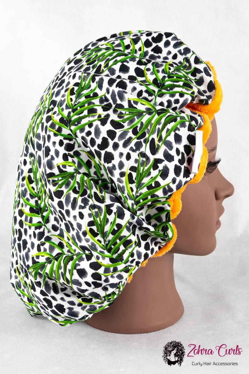 Heat Cap, Model Koala Love Orange Deepconditioning Wärmehaube, Lockenpflege, Waschbar, Leinsamen Mikrowellengeeignet Heat Cap, Model Koala Love Orange Deepconditioning Wärmehaube, Lockenpflege, Waschbar, Leinsamen Mikrowellengeeignet von Zohracurls