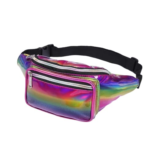 Bauchtasche Herren, HüFttasche für Männer Frauen Unisex, Handytasche Sport Geldgürtel Wandern (Color : Multicolor, Size : One Size) von Zolito